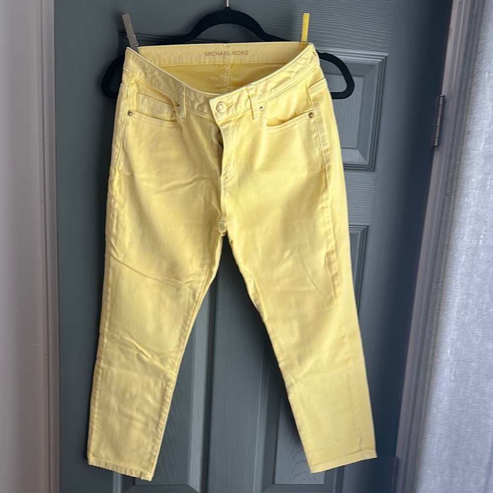 Michael Kors Sunny Yellow Pants